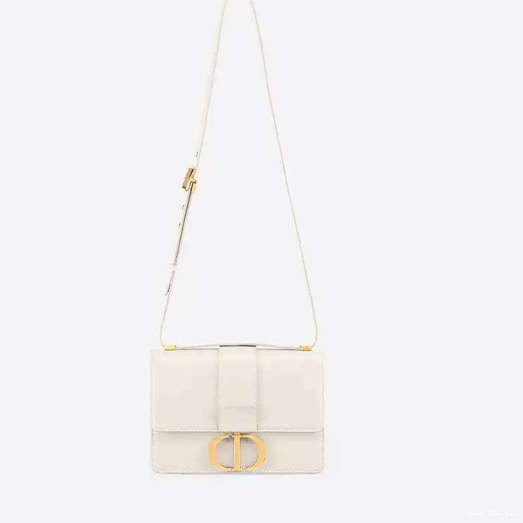 Cheap Dior Bag Calfskin White Box 30 Bag Dior Montaigne 0504